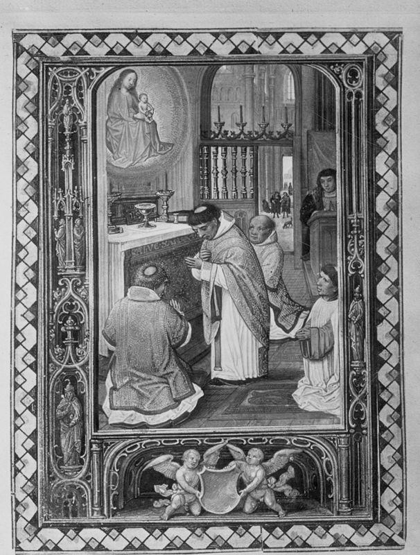 Livre d'heures dit "de Hennessy", usage de Rome