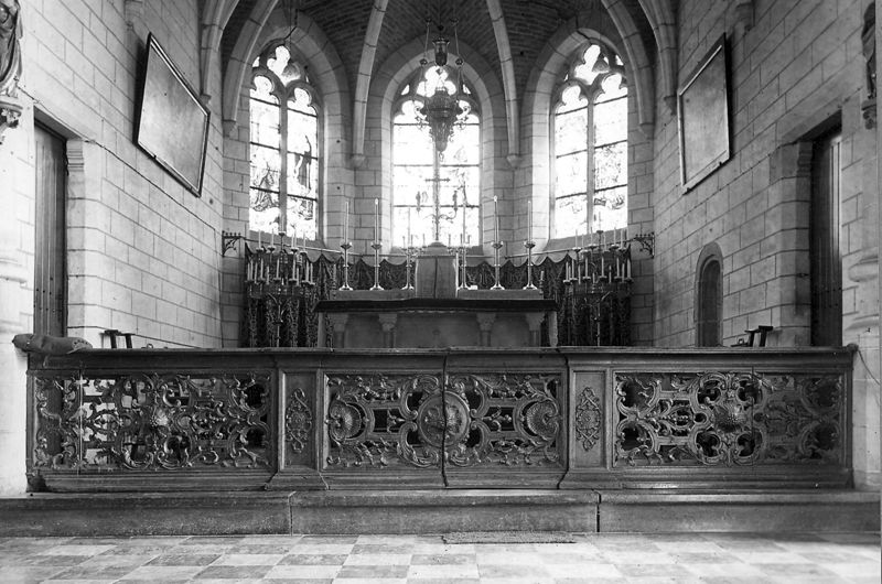 banc de communion / Kerk Sint-Jan-Baptist[Relegem]