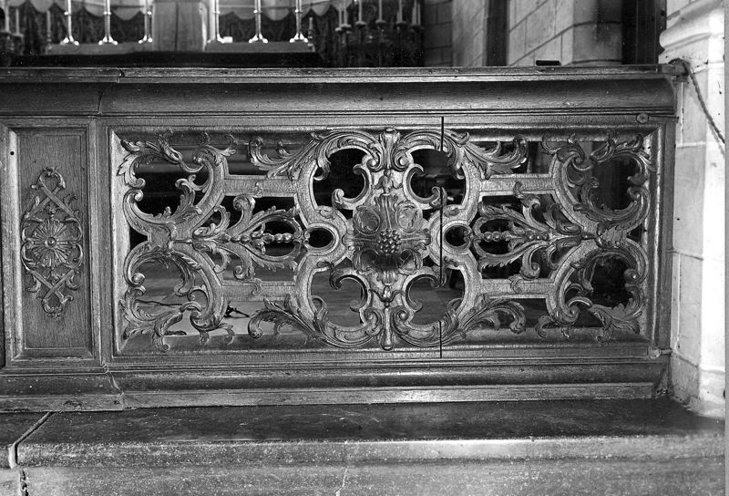 banc de communion / Kerk Sint-Jan-Baptist[Relegem]