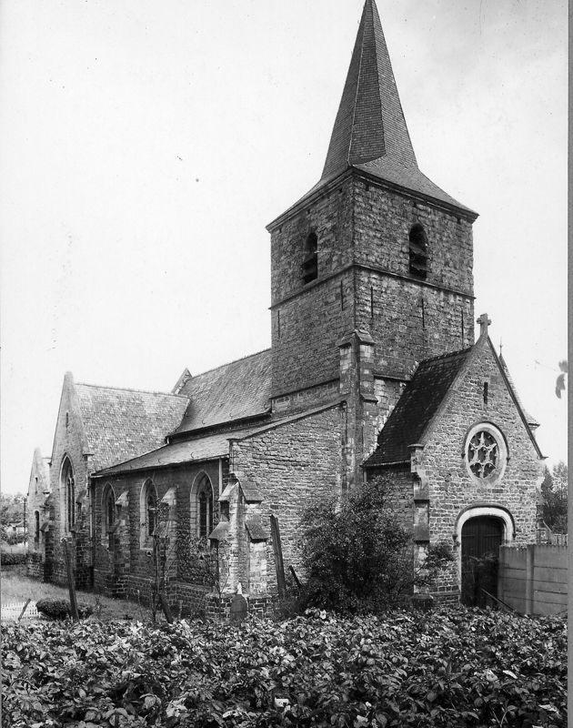 église en croix / Kerk Sint-Jan-Baptist[Relegem]
