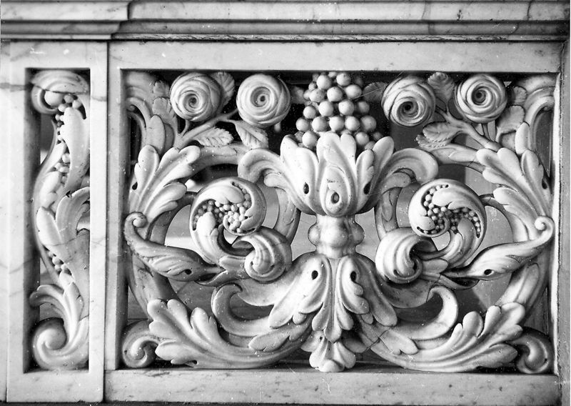 banc de communion / Kerk Sint-Catharina[Ruisbroek(Puurs)]