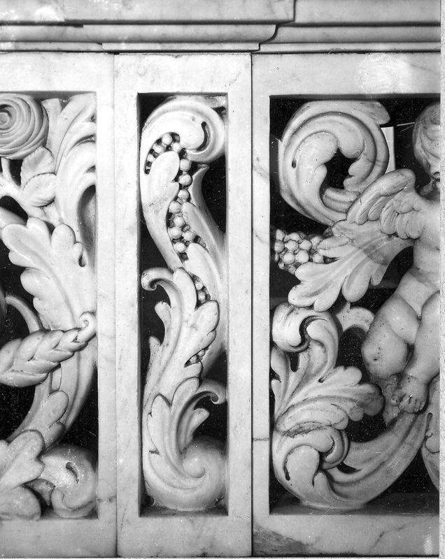 banc de communion / Kerk Sint-Catharina[Ruisbroek(Puurs)]