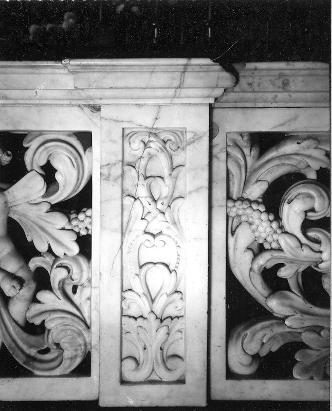 banc de communion / Kerk Sint-Catharina[Ruisbroek(Puurs)]