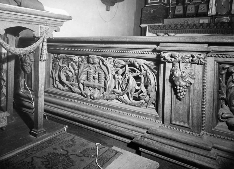 banc de communion / Klooster Minderbroeders[Tielt]