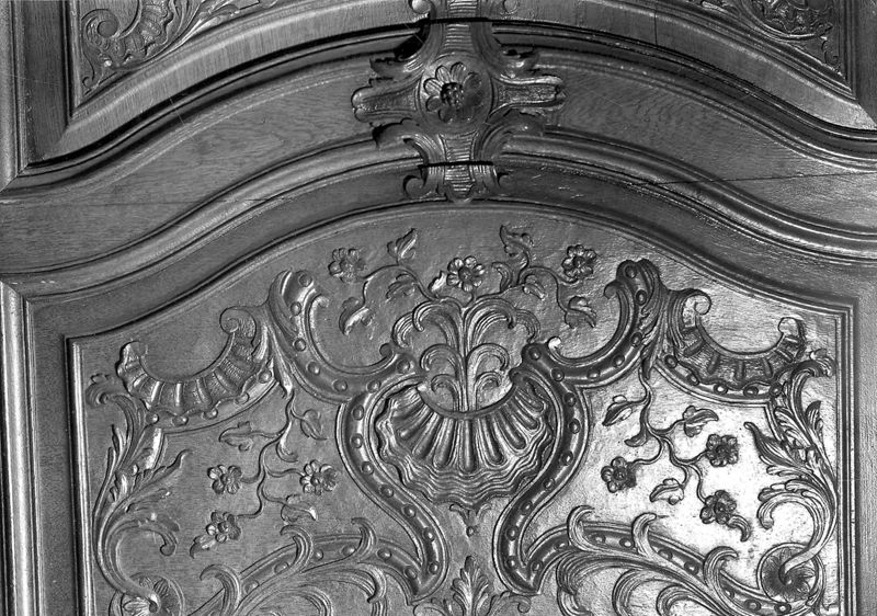 porte intérieure / Eglise Saint-Nicolas[Liège]