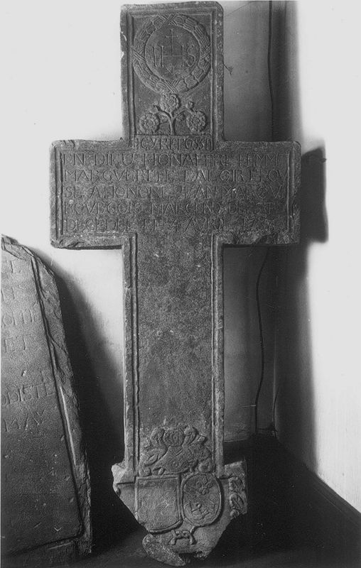 Croix funéraire  de Marguerite Laloir