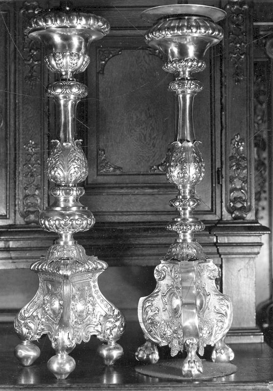 chandelier d'église / Eglise Saint-Nicolas[Liège]