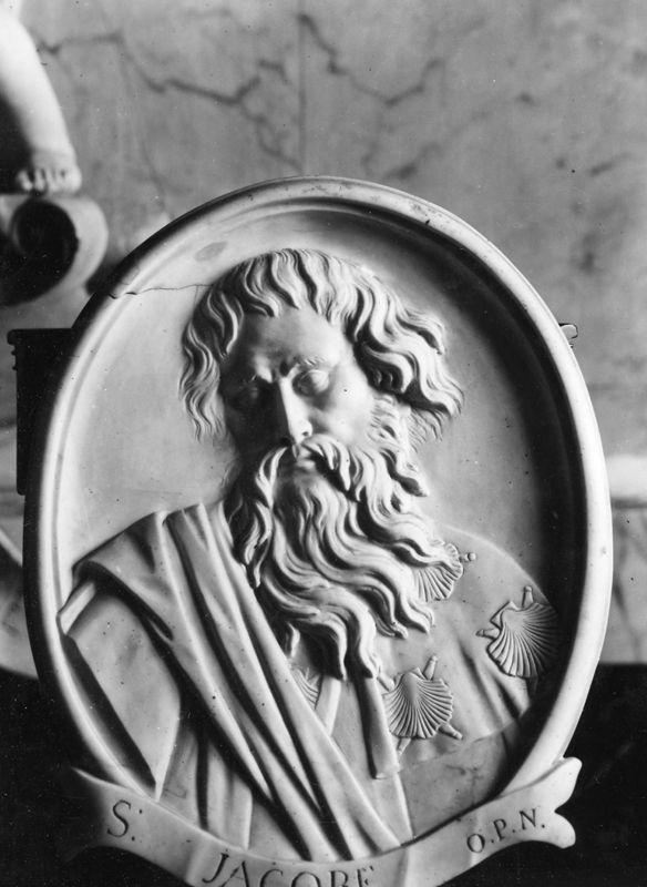 Fragments du mausolée de Georges-Louis de Berghes, prince-évêque de 1724 à 1743
