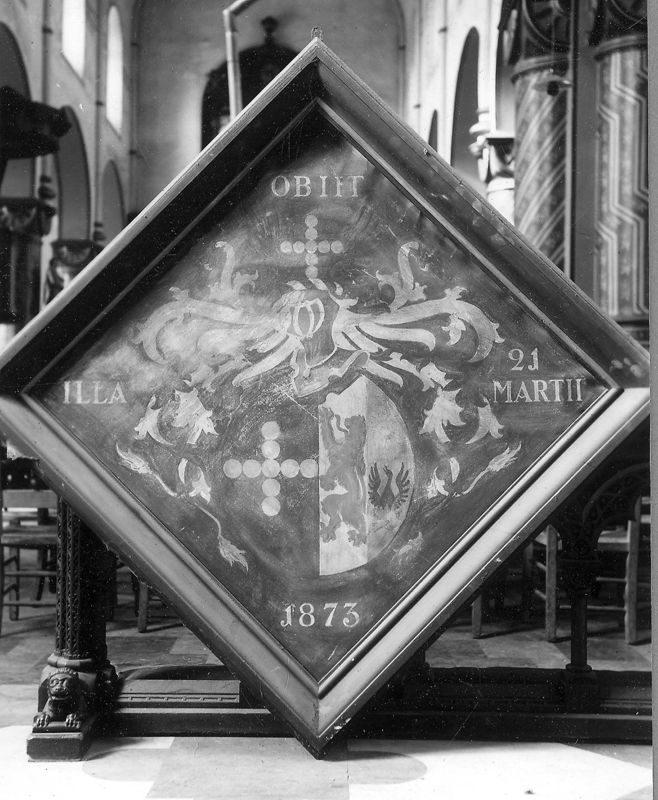 panneau d'armes / Kerk Sint-Martinus[Hombeek]