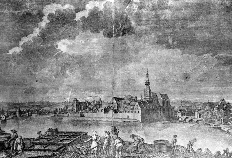 L'église et le collège des Jésuites Wallons à Liège