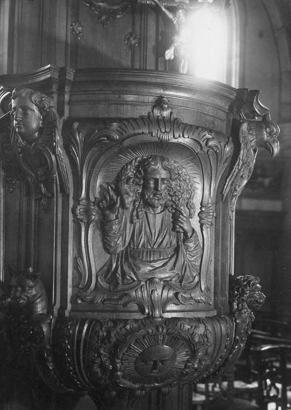chaire de vérité / Kerk Sint-Gertrudis[Appelterre-Eichem]