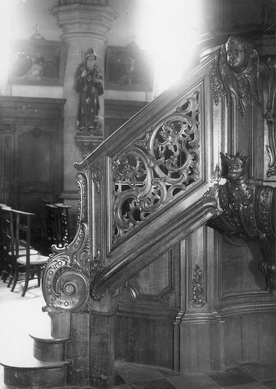 chaire de vérité / Kerk Sint-Gertrudis[Appelterre-Eichem]