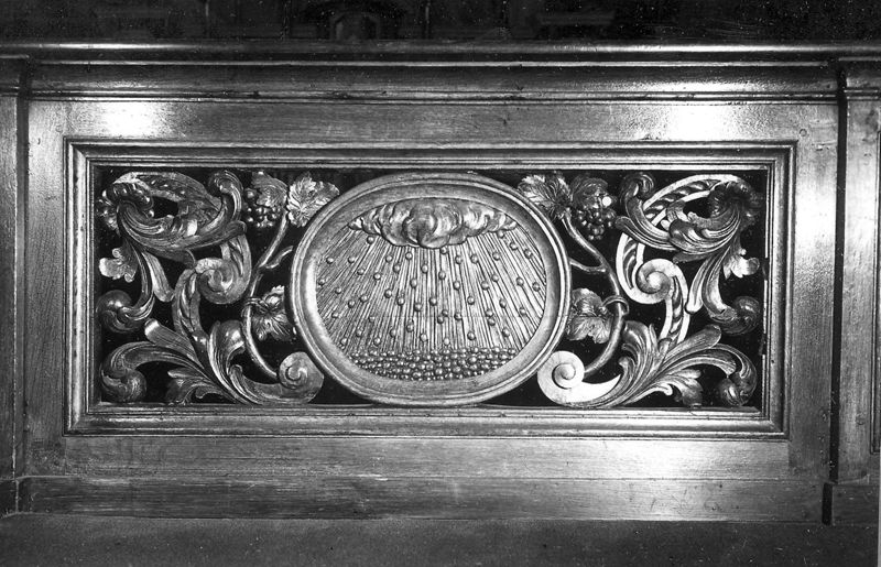 banc de communion / Kerk Sint-Antonius Abt[Moerbeke]