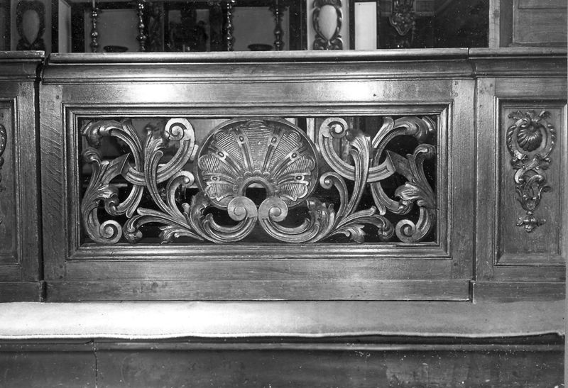 banc de communion / Kerk Sint-Antonius Abt[Moerbeke]