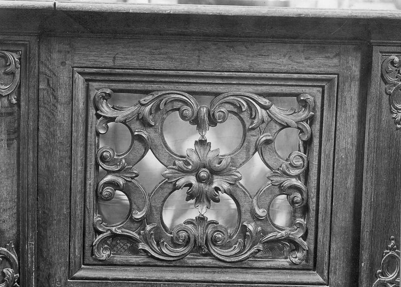 banc de communion / Kerk Sint-Stefaan[Oppem(Meise)]