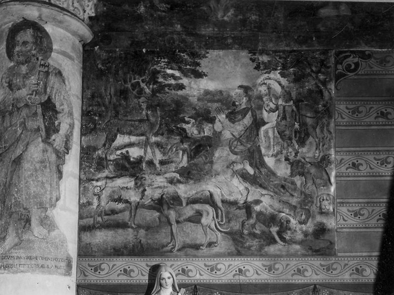 peinture murale / Kerk Sint-Martinus[Meise]