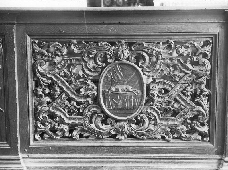 banc de communion / Kerk Sint-Jan en Amandus[Oppuurs]