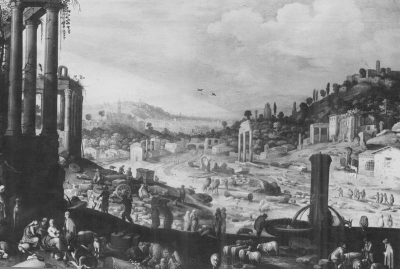 Paysage et ruines