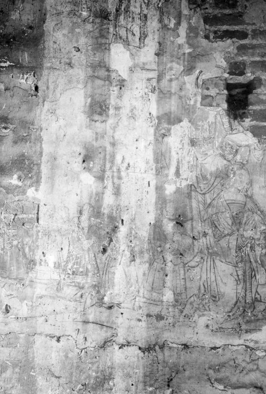 peinture murale / Château de Fernelmont