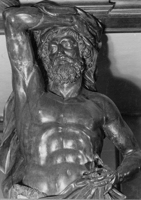 statue humaine / Hôtel de ville[Liège]
