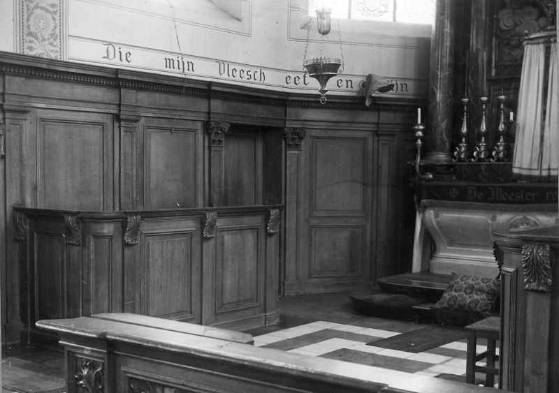 stalles / Kerk Sint-Stefaan[Lippelo]