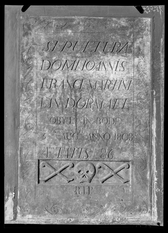van van Dormael, Johannes Franciscus Martinus