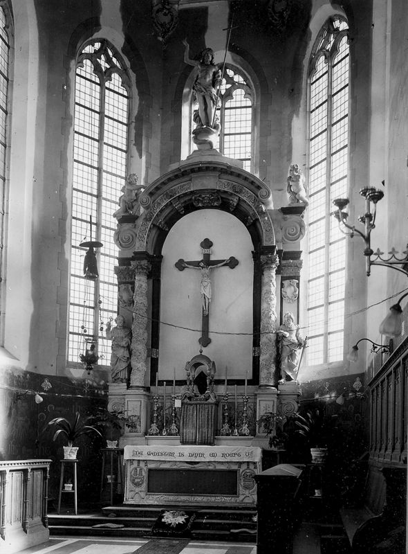 autel majeur / Kerk Sint-Amelberga[Zandhoven]