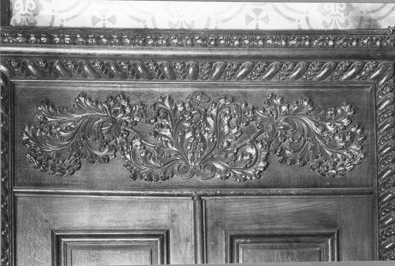 porte intérieure / Abbaye bénédictine de la Paix Notre-Dame