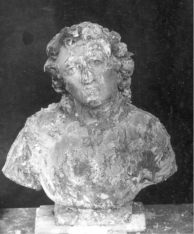 statue humaine / Kerk Sint-Bartholomeus[Merksem]