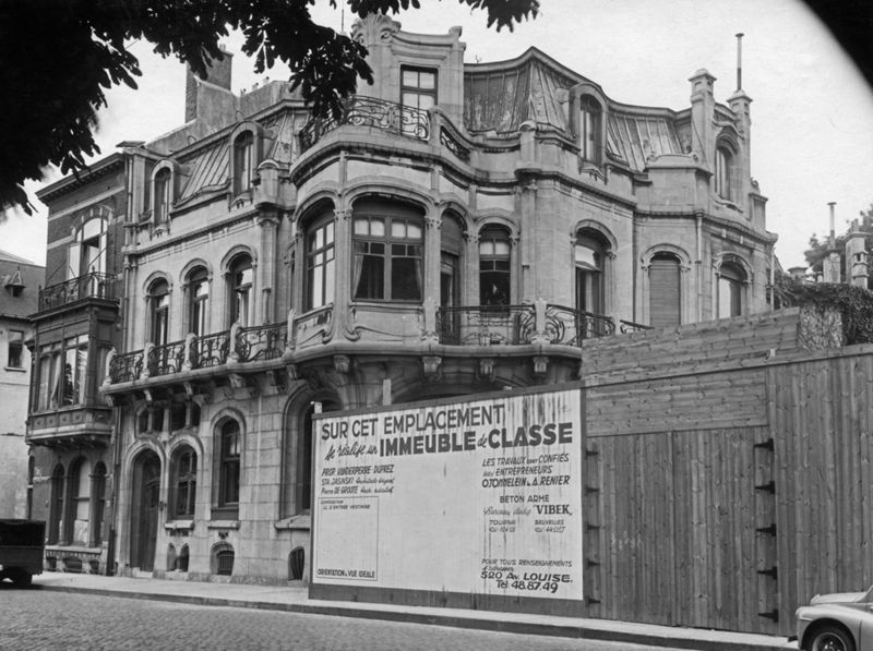hôtel de maître / Hôtel Aubecq, Bruxelles, avenue Louise 520