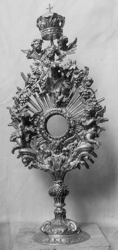 ostensoir-soleil / Kerk Sint-Quirinus[Wersbeek(Molenbeek-Wersbeek)]
