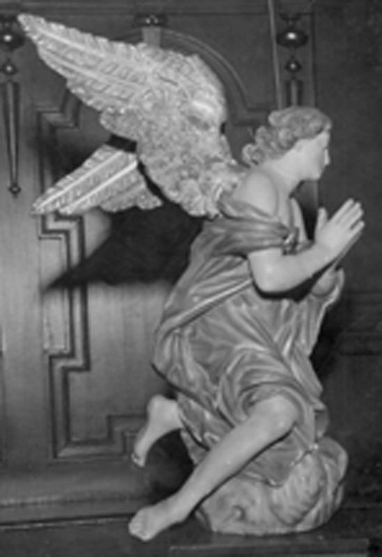 Ange adorateur (gauche)
