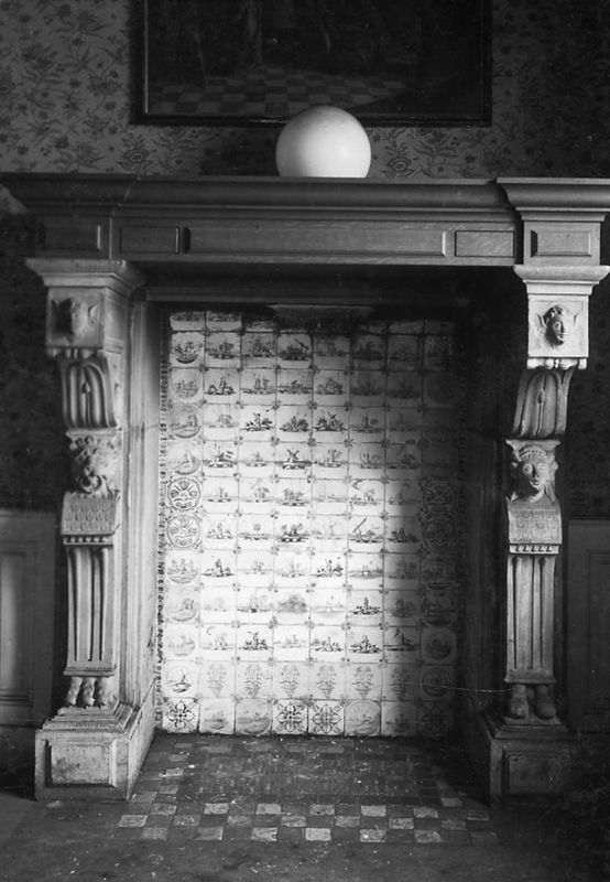cheminée[élément d'architecture] / Château de Vyle