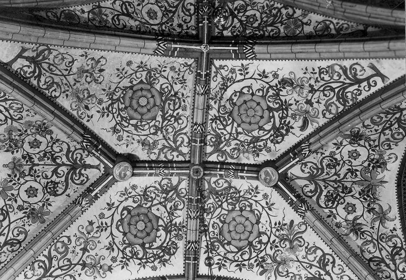 peinture murale / Kerk Sint-Lambertus[Neeroeteren]