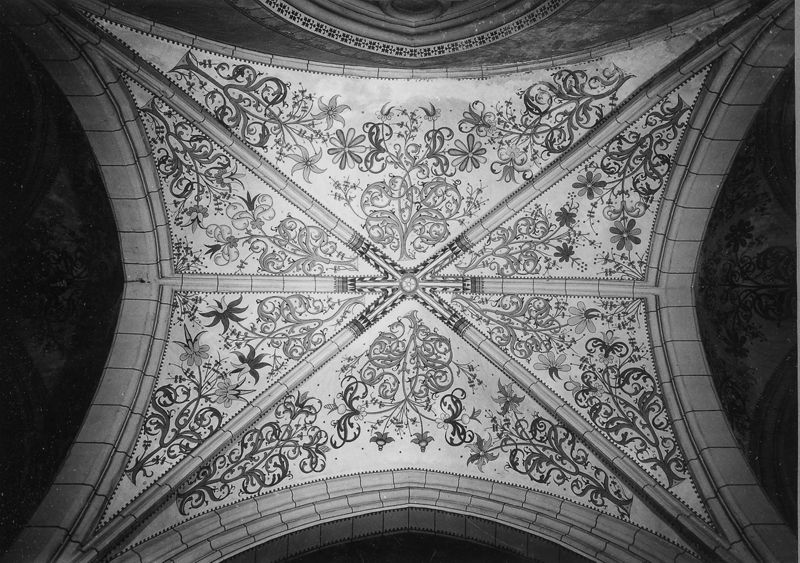 peinture murale / Kerk Sint-Lambertus[Neeroeteren]