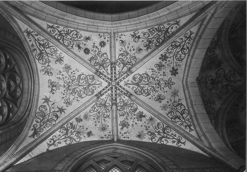 peinture murale / Kerk Sint-Lambertus[Neeroeteren]