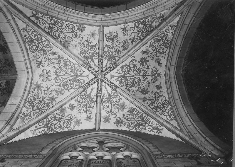 peinture murale / Kerk Sint-Lambertus[Neeroeteren]
