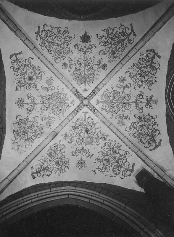 peinture murale / Kerk Sint-Lambertus[Neeroeteren]