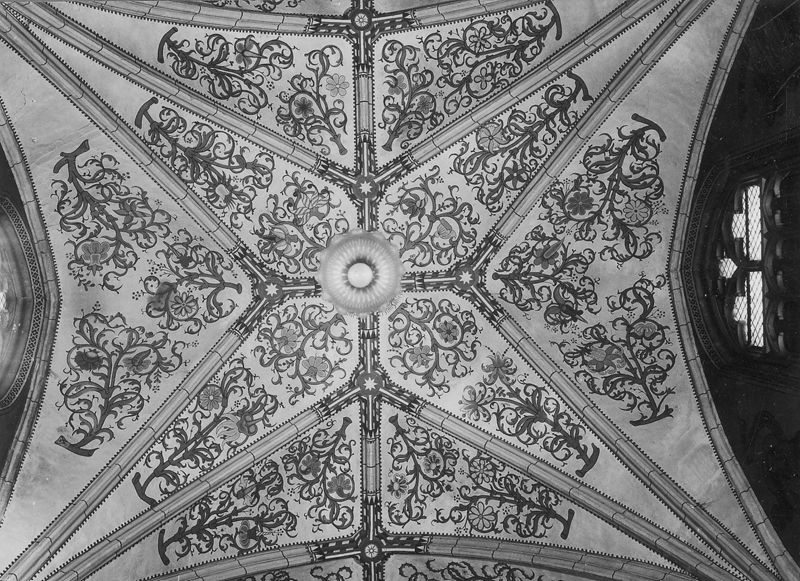 peinture murale / Kerk Sint-Lambertus[Neeroeteren]