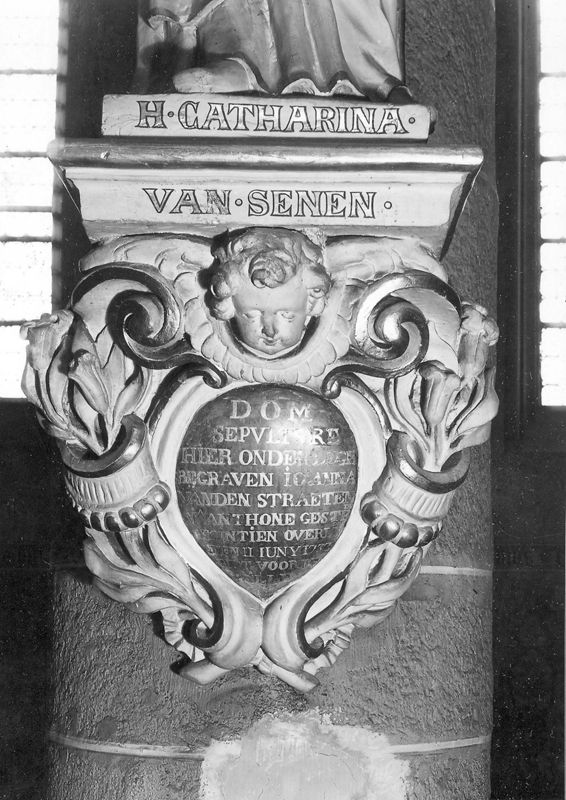 Grafsteen van Vander Straeten, Johanna