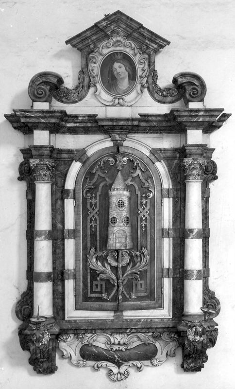 niche[meuble] / Kerk Sint-Jan-Baptist en Evangelist[Mechelen]