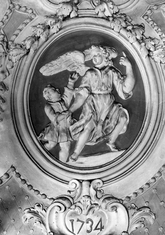 bas-relief[sculpture] / Château de Belle-Maison