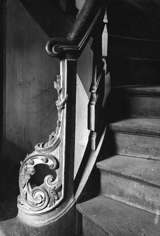 départ d'escalier / Château de Belle-Maison