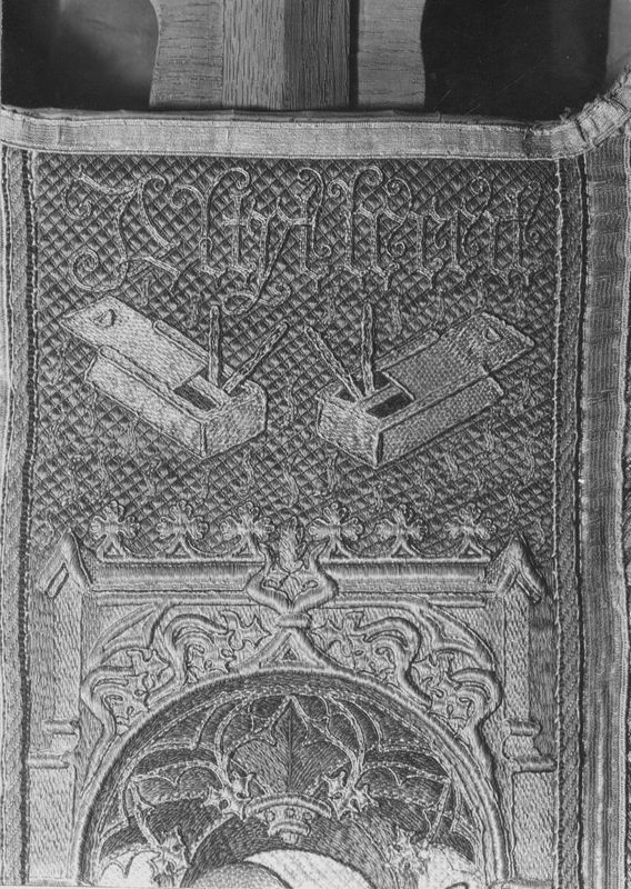 Chasuble de David de Bourgogne, évêque d'Utrecht