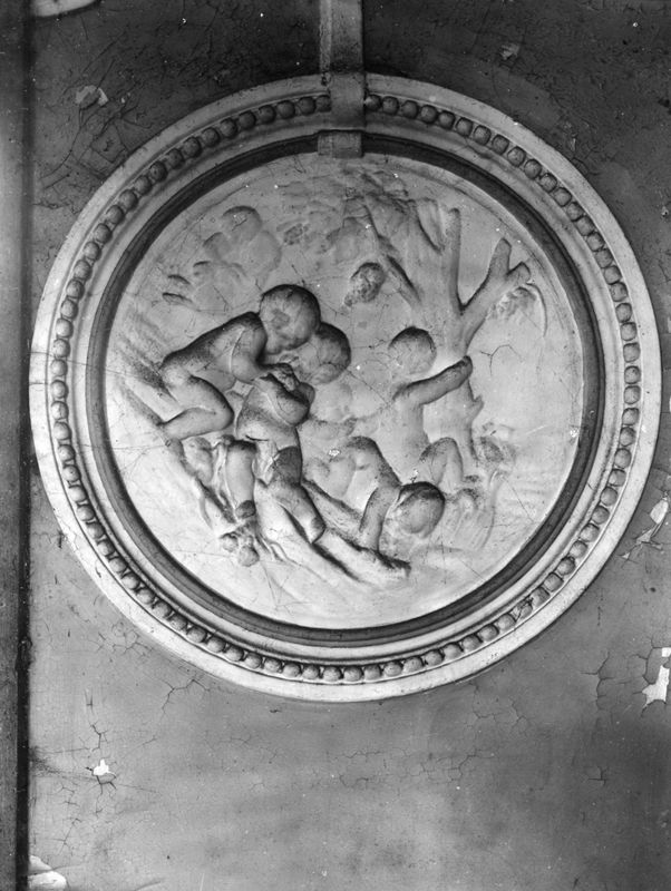 Scène bucolique avec putti