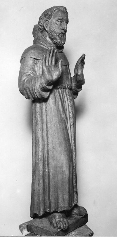 Saint François d'Assise montrant ses stigmates