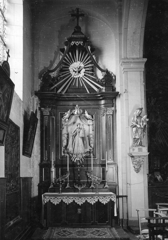 autel latéral / Eglise Saint-Martin[Harveng]