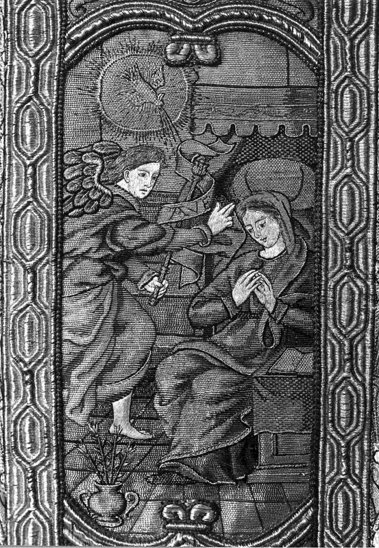 Kerstgewaad met Het leven van Maria