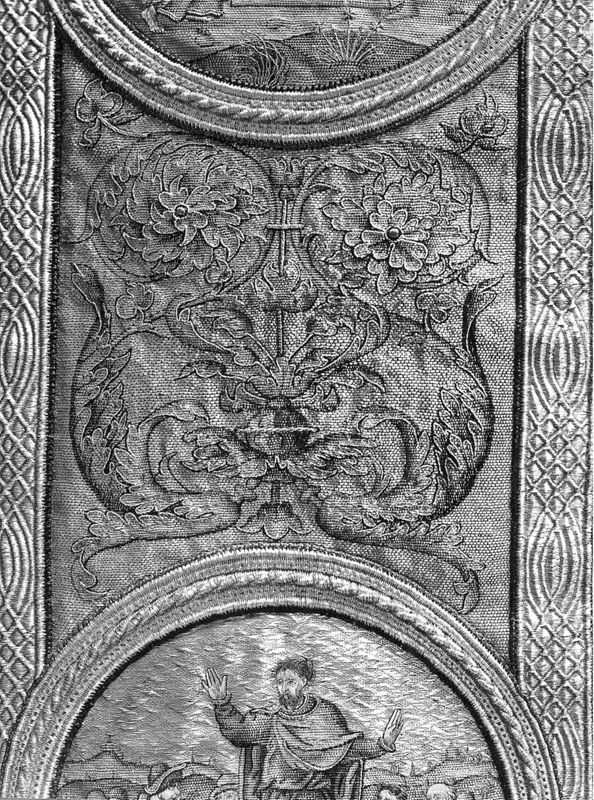 Kerstgewaad met de Gevangenneming van de H.  Mattheus
