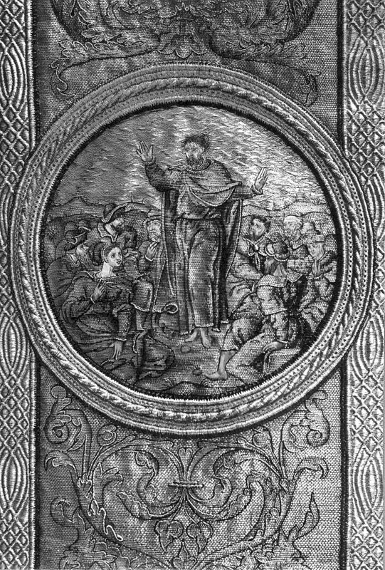 Kerstgewaad met de Gevangenneming van de H.  Mattheus